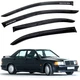 Дефлектори вікон ветровики Mercedes-Benz C-Class 190 (W201) Седан 1982-1993 Скотч 3M Voron Glass - изображение 1