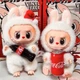 М'яка Іграшка Брелок Лабубу з Кока-Колою в Коробці 16 см – POP MART The Monsters Оригінал LABUBU Coca-Cola - зображення 1