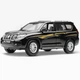 Металева машинка Джип Іграшка Toyota Land Cruiser Prado Автопром - зображення 2