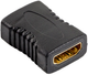 Adapter Lanberg HDMI - HDMI Black (5901969408812) - obraz 1
