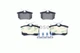 Тормозные колодки дисковые Bosch Audi, Citroen, DS (Citroen), Fiat, Ford, Lancia, Peugeot, Renault, Seat, Skoda, VW (Volkswagen) (0 986 461 769) - изображение 3