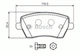 Тормозные колодки дисковые Bosch Dacia, Lada, Mercedes-Benz, Nissan, Renault, Suzuki (0 986 424 795) - изображение 8