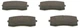 Тормозные колодки дисковые Bosch Bogdan, DATSUN, Lada, ZAZ (0 986 491 700) - изображение 5
