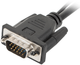 Adapter Lanberg VGA + mini-Jack 3.5 mm - HDMI 0.2 m Black (5901969411065) - obraz 3