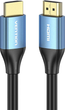 Kabel Vention HDMI - HDMI 1 m Black/Blue (6922794765580) - obraz 3
