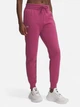Спортивные штаны на флисе женские Under Armour UA Rival Fleece Jogger 1379438-659 S Розовые (198632680452) - изображение 1