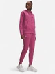 Спортивные штаны на флисе женские Under Armour UA Rival Fleece Jogger 1379438-659 S Розовые (198632680452) - изображение 3