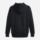 Худи на флисе женское Under Armour UA Icon Fleece OS Hoodie 1379495-001 L Черное (196883849321) - изображение 9