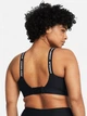 Спортивний топ для фітнесу жіночий Under Armour UA Infinity High 2.0 Bra 1384112-001 S D-DD Чорний (196885804052) - зображення 2