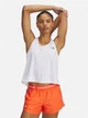 Спортивная майка для фитнеса женская Under Armour Tech Swing Tank 1389854-100 M Белая (197778944060) - изображение 1