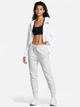 Спортивные штаны на флисе женские Under Armour UA Icon Fleece Jogger 6001537-032 2XL Светло-серые (197779958387) - изображение 3