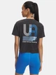 Футболка женская Under Armour UA Run Graphic SS 1 6005094-003 XS Черная (198633042495) - изображение 2