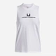 Майка женская Under Armour UA Varsity U Tank 6006972-100 S Белая (198632931837) - изображение 5