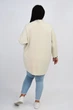 Кардиган INEDIT 12089 Latte ONE SIZE - изображение 4