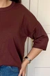 Светр INEDIT 10850-1 Brown ONE SIZE - изображение 2