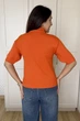 Светр INEDIT 10849 Orange ONE SIZE - изображение 2