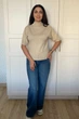 Свитер INEDIT 10849 Beige ONE SIZE - изображение 3