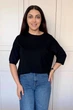 Светр INEDIT 10850 Black ONE SIZE - изображение 1