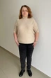 Свитер INEDIT 10847 Beige ONE SIZE - изображение 2