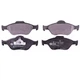 Гальмівні колодки Bosch дискові передні FORD/MAZDA Fiesta/Fusion/121 F 1.25-1.6 0986495220 - зображення 1