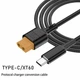 USB Type-C до XT60 кабель-перехідник 100 Вт (20В/5A), 1м - изображение 3