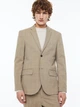 Пиджак H&M 44 бежевый клетка 2307713986 - изображение 4