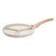 Сковорода на 3 секції зі знімною ручкою 25 см Бежевий TS Kitchen HP39575W - зображення 1