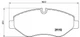 Гальмівні колодки BREMBO P50085 Volkswagen Crafter; Mercedes Sprinter, Vito, V-Class JZW698151AB, A9064210400, A9064210010 - зображення 2