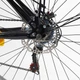 Велосипед Городской 26 дюймов Corso Viola VL-633 оборудование Shimano стальная рама 17 дюйм 21 скорость. Black and Pink (168593) - изображение 4