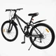 Велосипед Спортивний 27.5 дюймів Corso Rend RD-590 обладнання Shimano сталева рама 15 дюймів 21 швидкість. Black and Grey (168020) - зображення 6