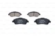 Гальмівні колодки BOSCH 0986494054 Toyota Avensis, Corolla 446505221, 446505220, 446505150 - зображення 3