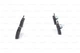 Гальмівні колодки BOSCH 0986494006 BMW 3 Series, 7 Series, X3, X5, 5 Series; Land Rover Range Rover 34211163324, 34211163326, 34211163833 - зображення 4