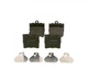 Тормозные колодки BOSCH 0986494016 Mercedes C-Class, E-Class; Chrysler CROSSFIRE K05126300AA, A05139902AA, A0044209120 - изображение 1
