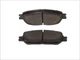 Колодки гальмові Delphi LP2132 Toyota Camry; Lexus ES 04465YZZE5, 0446565021, 0446533350 - зображення 2
