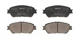 Колодки гальмові Delphi LP2132 Toyota Camry; Lexus ES 04465YZZE5, 0446565021, 0446533350 - зображення 3