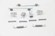 Комплектуючі колодки AUTOFREN D3969A Nissan Micra, Note, Tiida; Renault Clio; Toyota Yaris; Volkswagen Jetta 44090AX625, 7701208356 - зображення 4