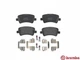 Колодки гальмові BREMBO P24078 Ford S-Max, Galaxy; Volvo S60, V60, S80, XC70, V70; Land Rover Range Rover, Freelander 6G912M008FD, 6G912M008FC, 6G912M008FB - зображення 2