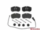 Колодки гальмівні BREMBO P24084 Ford Transit 8C1V2MM008AA, 8C1V2M008AB, 1718023 - зображення 2