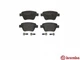 Гальмівні колодки BREMBO P85114 Skoda Octavia, Superb, Yeti; Volkswagen Golf, EOS, Caddy, Jetta, Touran, Scirocco; Audi A1, A3; Seat Leon 5K0698451A, 5K0698451, 2K5698451 - зображення 2
