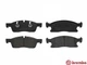 Колодки гальмівні BREMBO P50109 Mercedes M-Class, GLE-Class, GLS-Class, GL-Class A0074208020, A0064203820, 0074208020 - зображення 2