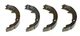 Гальмівні колодки BREMBO S11 511 Dodge Journey, Avenger, Caliber; Mitsubishi Lancer, Outlander, ASX, Galant, Colt; Jeep Compass (MK49), Patriot; Citroen C4; Chrysler SEBRING 05191215AA, 05191215AB, 1606295280 - зображення 2