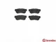 Гальмівні колодки BREMBO P30014 Hyundai Sonata, Getz, Matrix, Tucson, Trajet, Elantra, Santa Fe; KIA Magentis, Sportage 4841321B10, 5830217A00, 583021CA10 - зображення 2