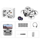 Мини квадрокоптер V66 с HD камерой FPV WiFi mini drone складной до 100 м 2 АКБ батарейки подарок - изображение 3