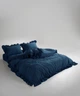 Постільна білизна Limasso Stonewashed Exclusive Ranforse сімейний Dress Blue - зображення 2