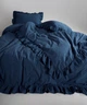 Постільна білизна Limasso Stonewashed Exclusive Ranforse сімейний Dress Blue - зображення 3