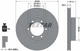 Диск гальмівний передній Toyota Land Cruiser 3.0-4.0 D 02- 338x28 PRO - 92137303 TEXTAR - изображение 6