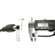 Кабель USB - DC Jack 2,5/2,1мм, стабілізатор/перетворювач підвищує DC-DC 5-12В 0,6А, 1,3 метр - зображення 3