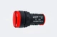 Индикатор сети/напряжения/питания AD16-22D/SLED, 22DS, 220В, 2.5кВт, IP65 - красная - изображение 1