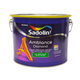 Акриловая краска Sadolin Ambiance Diamond для стен и потолка Белая BW 2,5 л - изображение 1