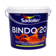 Латексная краска Sadolin Bindo 20 для стен и потолка Белая BW 5 л - изображение 1